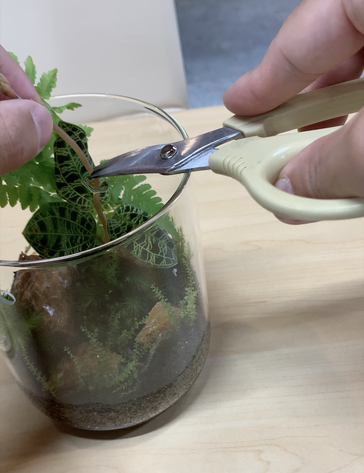 そのままカットする